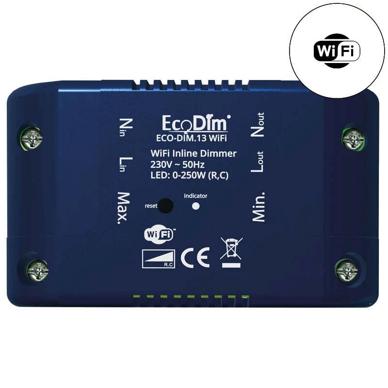 EcoDim Dimmer | inline dimmer wifi 250w