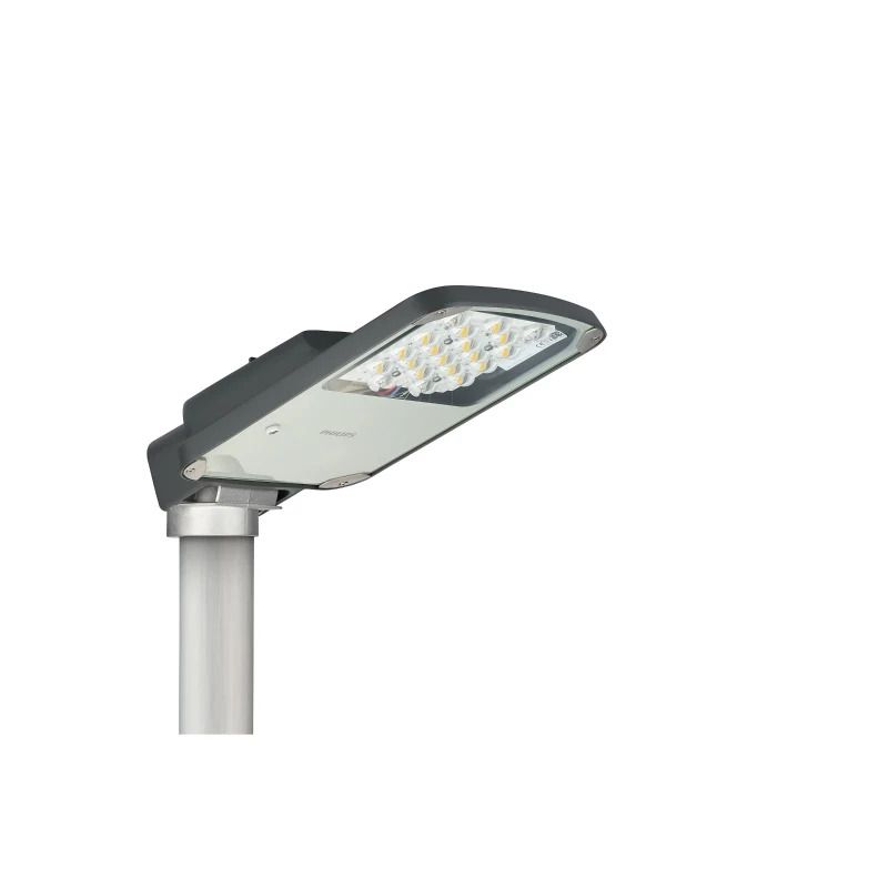 Philips LED Mastarmatuur | 39.5W 4000K 5880lm 740 | Ø48/60mm Grijs IP66 Dimbaar | AluRoad