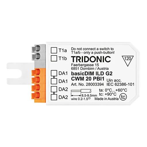Tridonic Lichtregelsysteemcomponent | Tridonic basicDIM ILD G2 CWM 20 PBI1