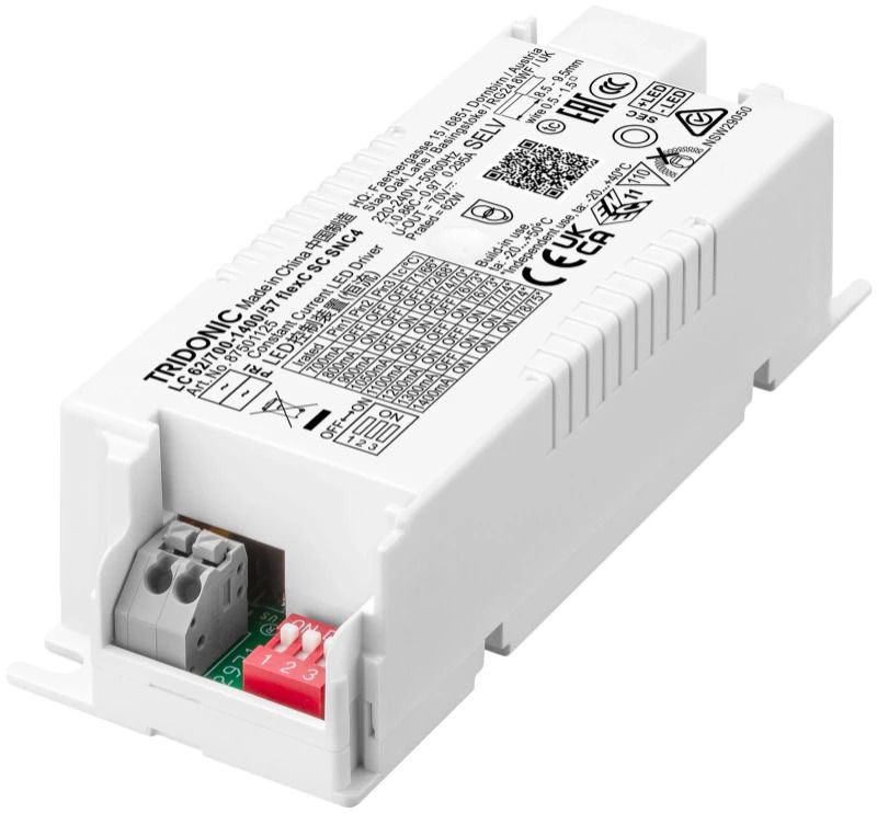 Tridonic LED Driver | 700mA/1400mA 18.9W/61.6W 27V/57V | IP20 87501125
