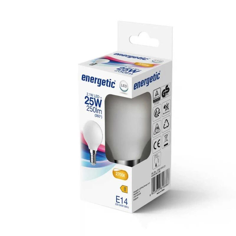 Energetic E14 LED Lamp | 3W 2700K 250Lm | 827