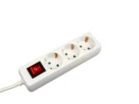 VB Extend Stekkerdoos | TCD 3V + RA 1,5 meter 3x1.5mm² wit + schakelaar