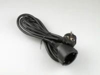 VB Extend Verlengsnoer 3 meter 3x1.5mm + RA zwart