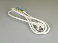VB Extend Aansluitsnoer + RA 3x1mm 3 meter wit