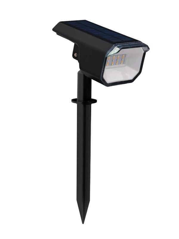 Luxform | Smart Solar Tuinlamp Areg | 100Lm RGB | Zwart