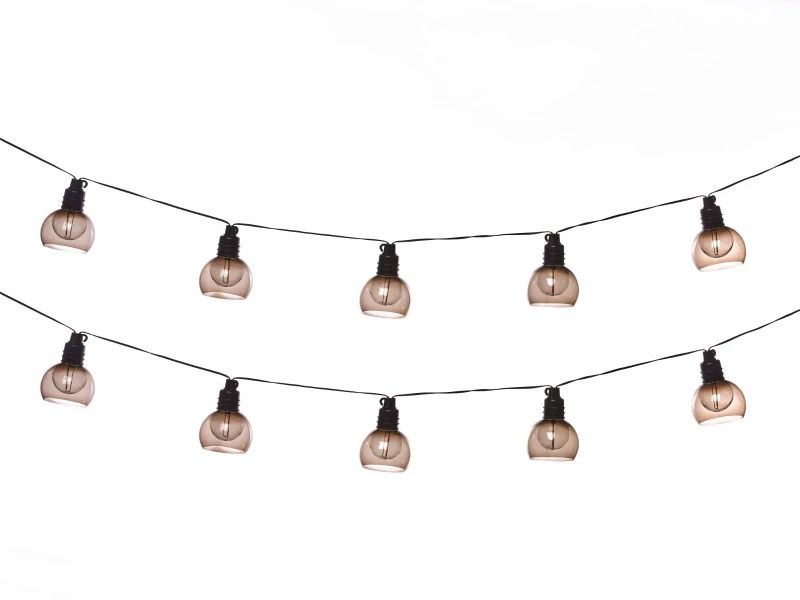 Luxform | Solar Lichtsnoer Kos | 10 Lampen | 6Lm Warm Wit