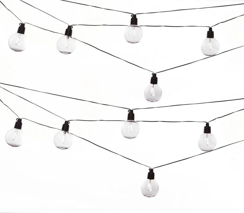 Luxform | Solar Lichtsnoer Samos | 10 Lampen | 6Lm Warm Wit