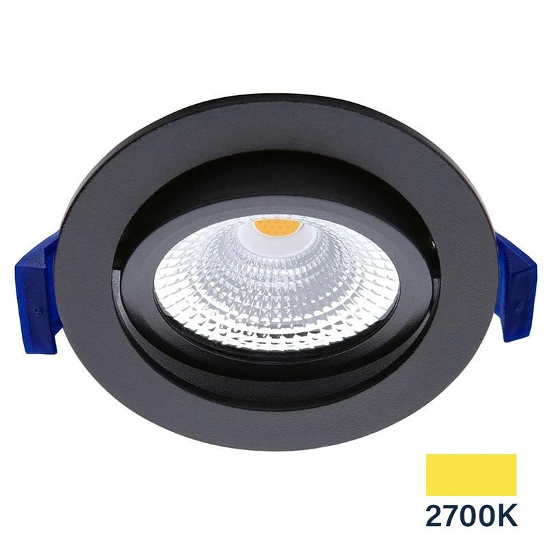 EcoDim LED Inbouwspot Ø75mm | 5W 2700K 450Lm | 927 IP54 | Dimbaar