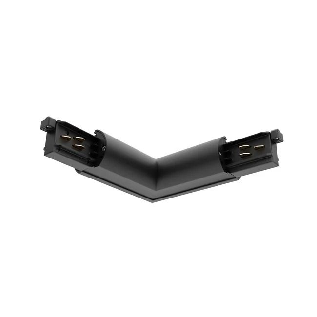 Concord Onderdeel | Koppeling/verbinder L-vorm | lytespan rond l-voeding binnen zwart 9011-st15/b