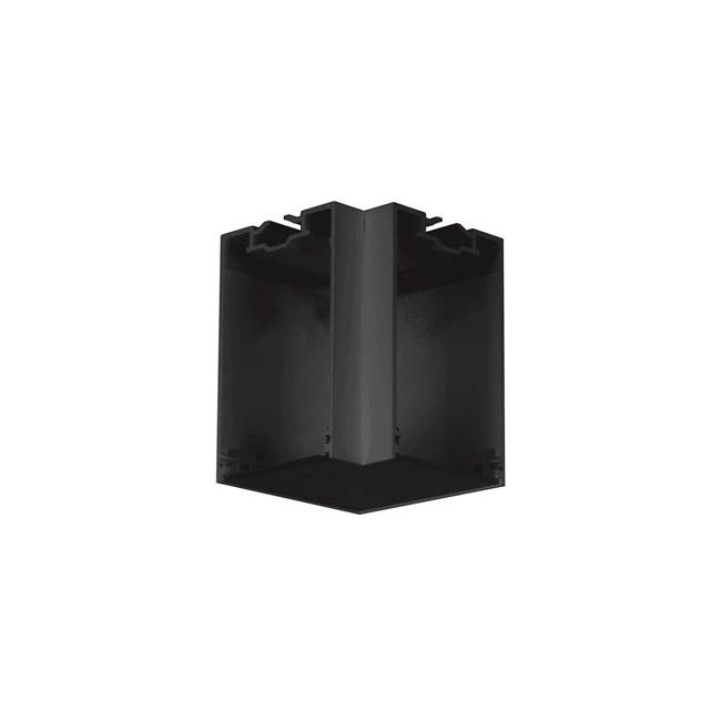 Concord Onderdeel | Koppeling/verbinder L-vorm | mc2 90 horiz-hoek el zwart opaal