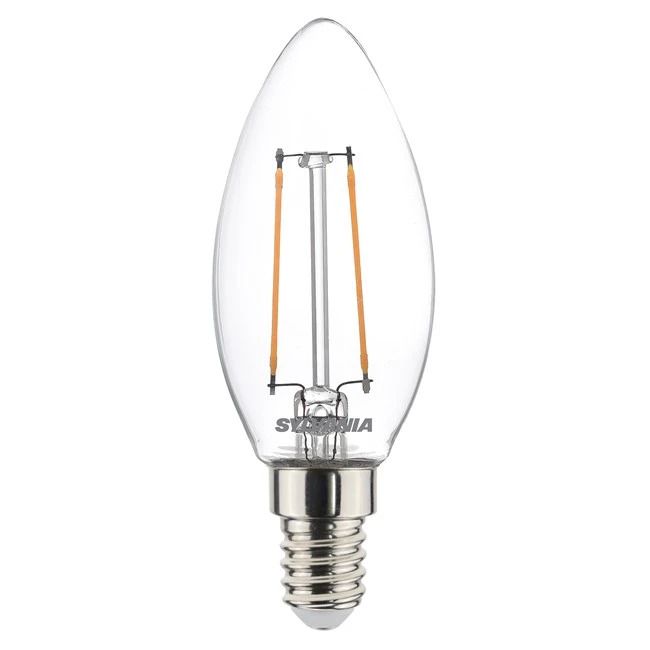 Sylvania E14 LED Lamp | 2.5W 2700K 250Lm 230V | 827 | ToLEDo Retro