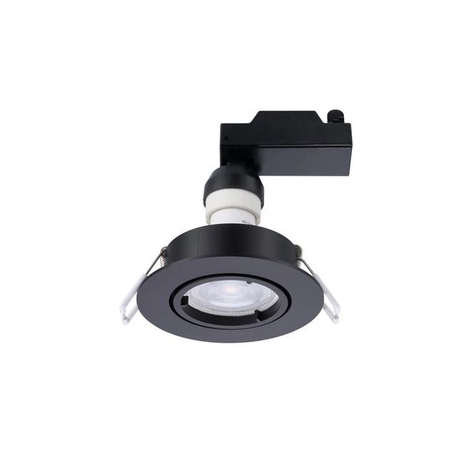 Sylvania LED Inbouwspot Ø90mm | 4.5W 3000K 345Lm | 830 IP20 | Sylspot Black