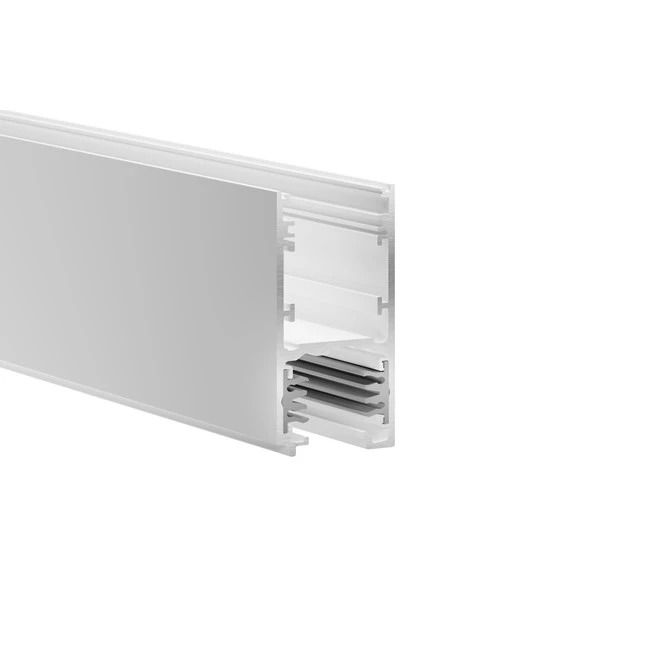 Concord Spanningsrail | lytespan h-track dubbel 3m wit 9000-3/w-h
