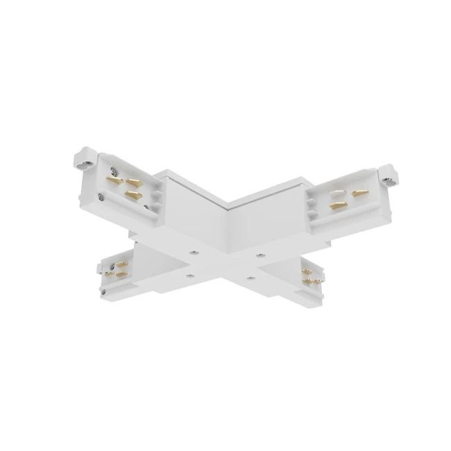 Sylvania Onderdeel | Koppeling/verbinder X-vorm | onetrack x-voeding wit 9017/w
