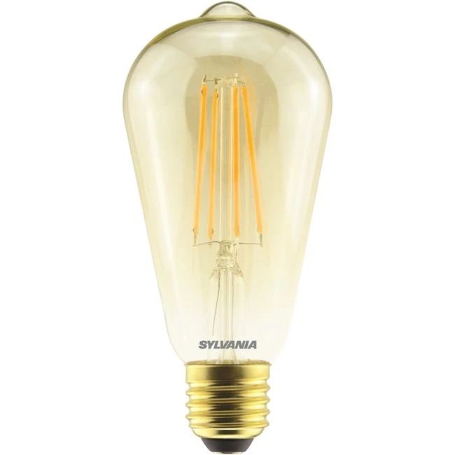 Sylvania E27 LED Lamp | 6W 2500K 560Lm 230V | 825 Dimbaar | ToLEDo Retro