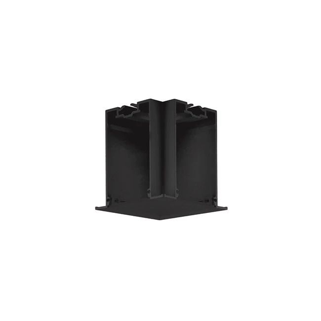 Concord Onderdeel | Koppeling/verbinder L-vorm | mc2 trim 90 horiz-hoek el zwart opaal