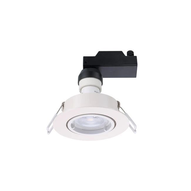 Sylvania LED Inbouwspot Ø90mm | 4.5W 3000K 345Lm | 830 IP20 | SylSpot White