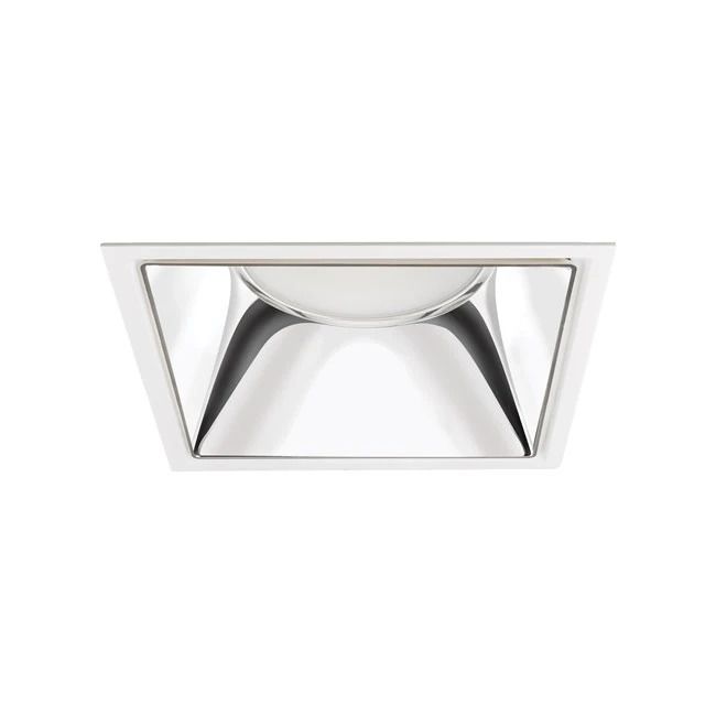 Concord LED Downlighter Vierkant | 17W 4000K 2400Lm | 940 IP40 DALI Dimbaar | Solstice Silver