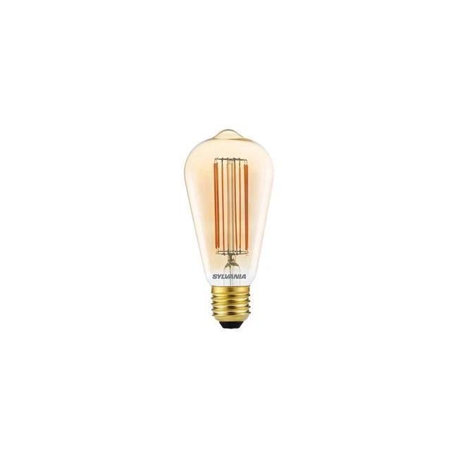 Sylvania E27 LED Lamp | 7W 2000K 640Lm 230V | 820 IP20 | ToLEDo Vintage