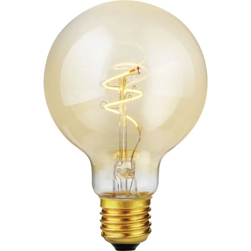 SPL E27 LED Globelamp | 2.9W Goud 2200K 220V/240V 922 | 360° Dimbaar