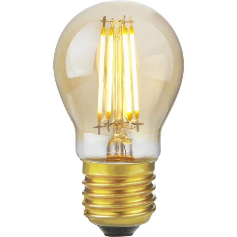 SPL E27 LED Kogellamp | 4.7W Goud 2200K 220V/240V 922 | 360° Dimbaar