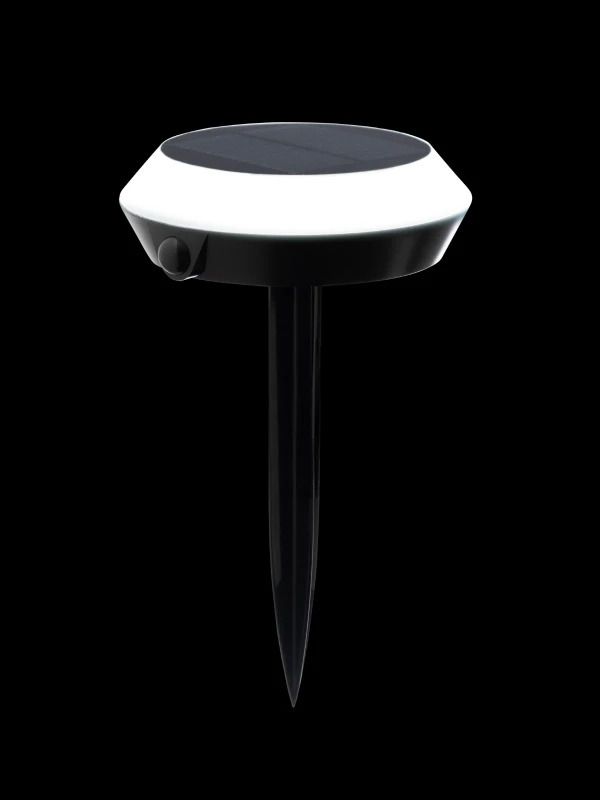 Luxform | Smart Solar Tuinlamp Tapio | 100Lm RGB CCT | Zwart