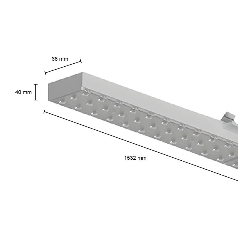ELP LED Lichtlijn | 66W 5700K 9900Lm | 857 | 1-10V Dimbaar