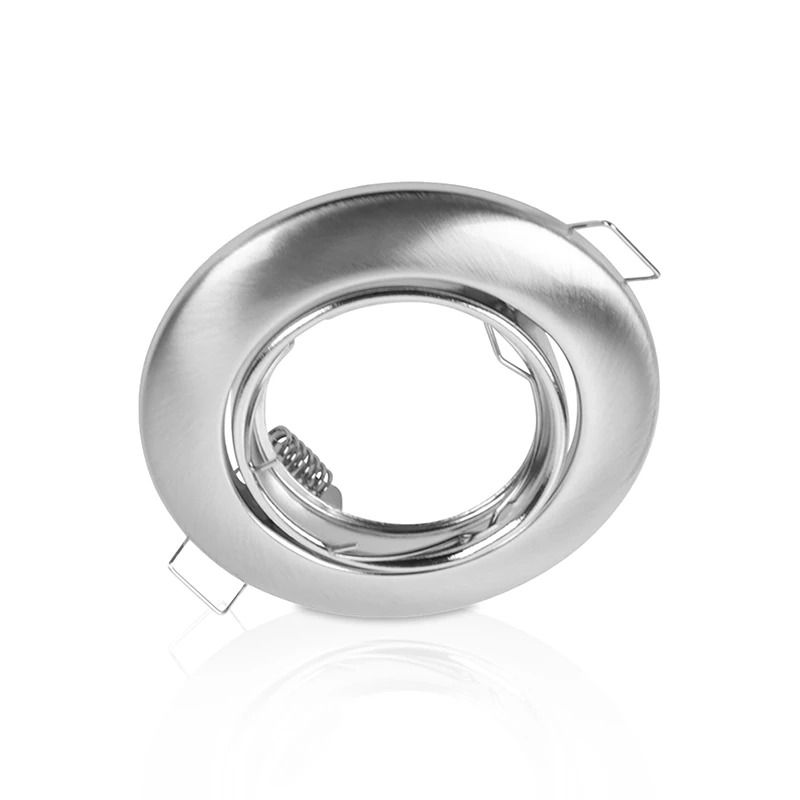 ELP gu10 armatuur kale zilver Ø78/92mm IP22
