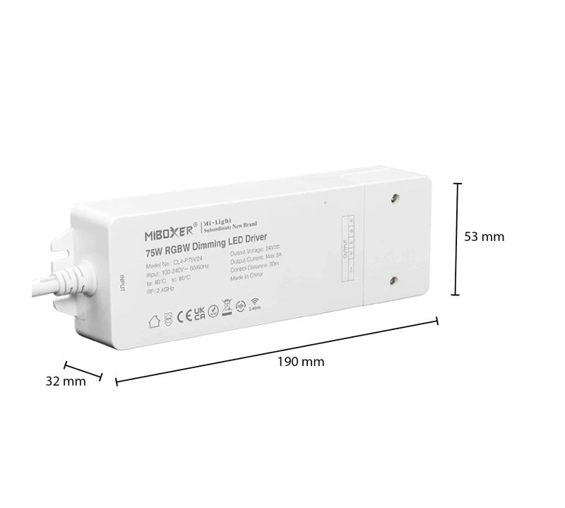 ELP LED Driver | mi-light driver 24v 75w rgbw