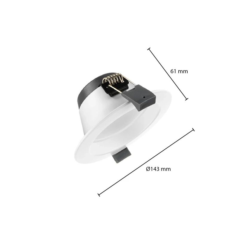 ELP LED Downlighter Ø117/138mm | 12W 3000K/5000K 1452Lm | 830/850 IP22