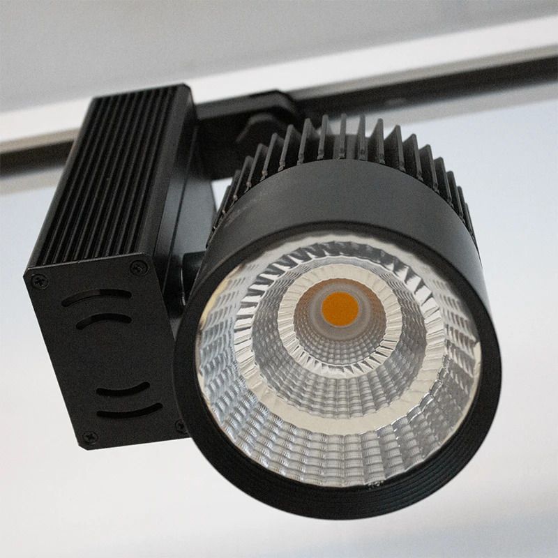 ELP 3-fase LED Railspot Zwart | 40W 3000K 3640Lm | 930 IP40