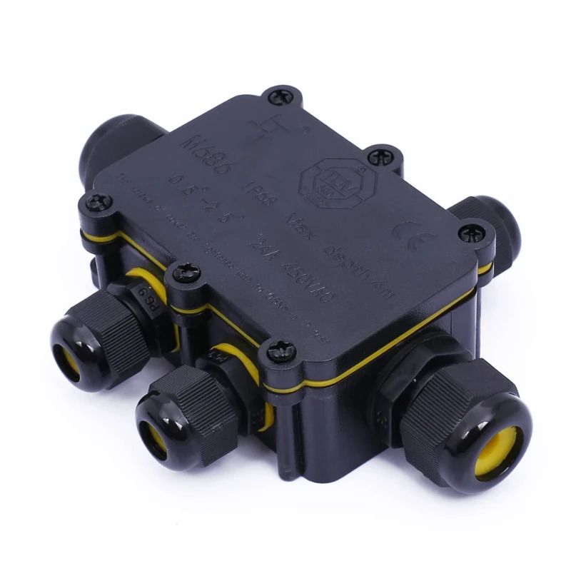 ELP ip68 lasdoos 5-voudig 4-8mm