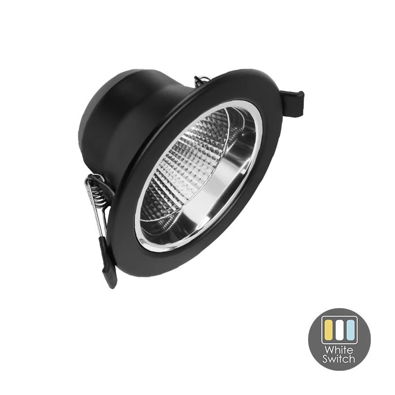 ELP LED Downlighter Ø90/108mm | 9W 3000K/5000K 990Lm | 830/850 IP22 | Dimbaar