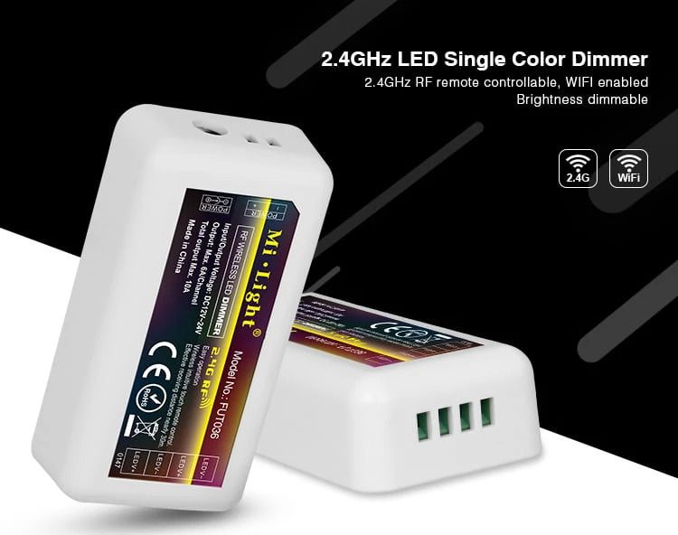 ELP Besturing Voor Verlichting | mi-light controller 1 kleur 12-24v