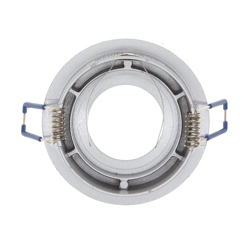 ELP gu10 armatuur thyone zilver Ø70/73mm IP22