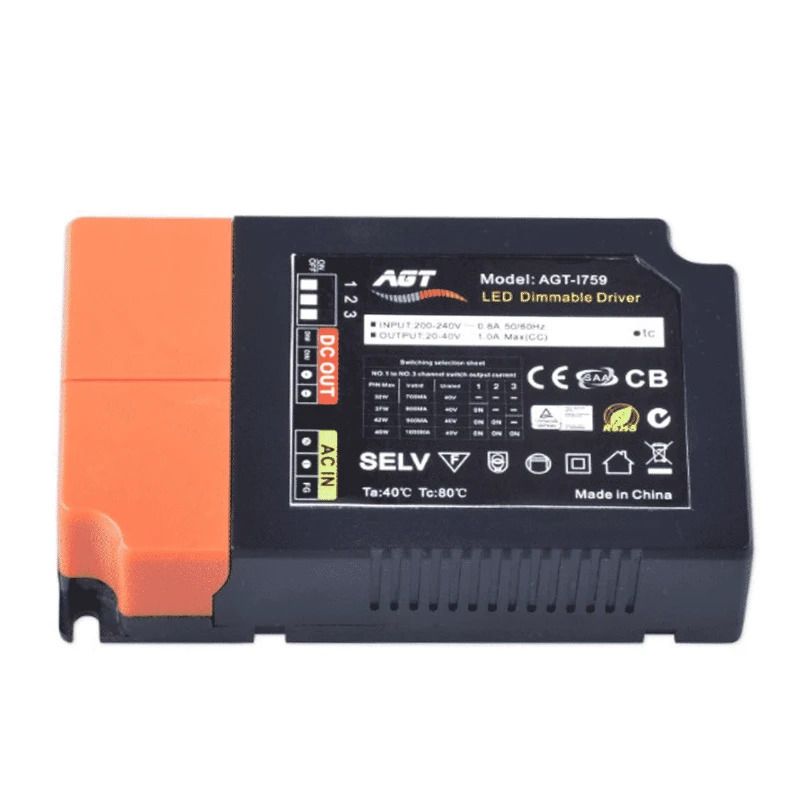ELP LED Driver | 1-10 volt agt dimbaar led driver 38 watt