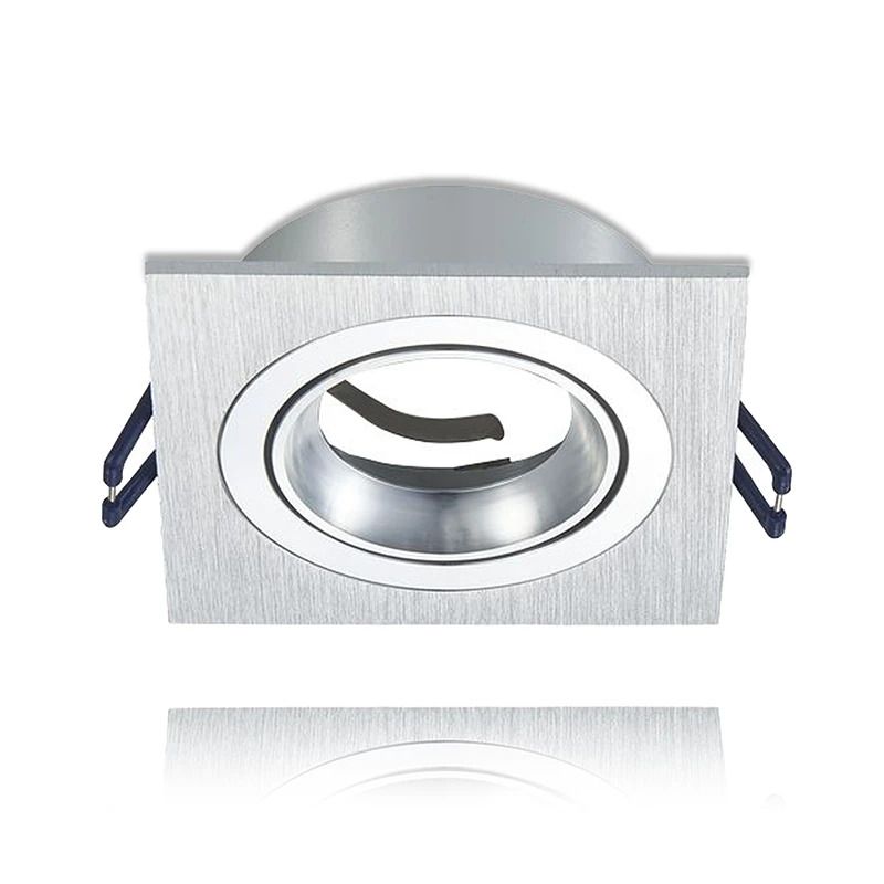 ELP gu10 armatuur pasiphae kantelbaar zilver IP22