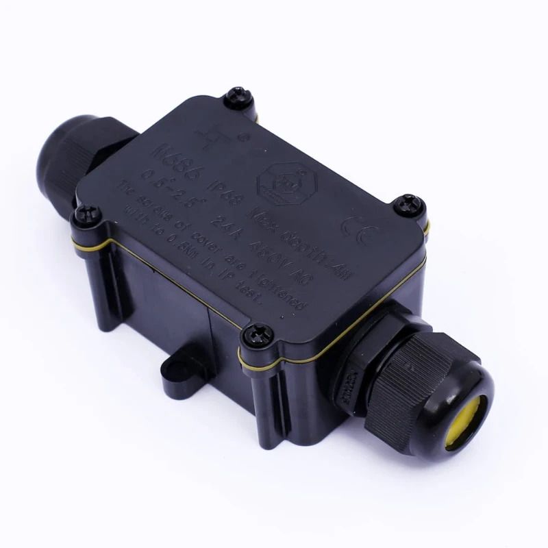 ELP ip68 lasdoos 2-voudig 4-8mm