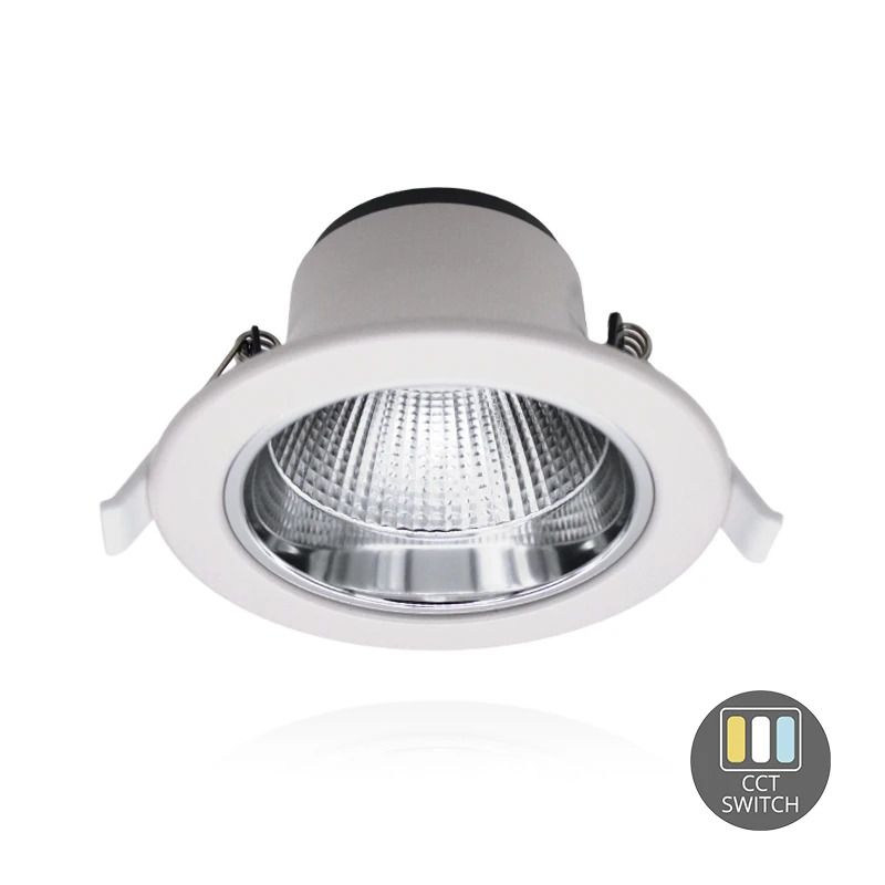ELP LED Downlighter Ø90/108mm | 10W 3000K/5000K 1100Lm | 830/850 IP22