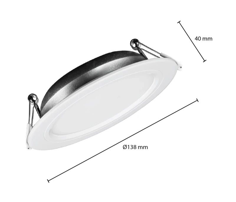 ELP LED Downlighter Ø110/133mm | 9W 2700K/6500K RGB 747Lm | 827/865 IP44