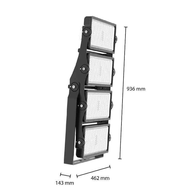 ELP LED Terreinverlichting | 1000W 5500K 140000Lm | 855 IP66
