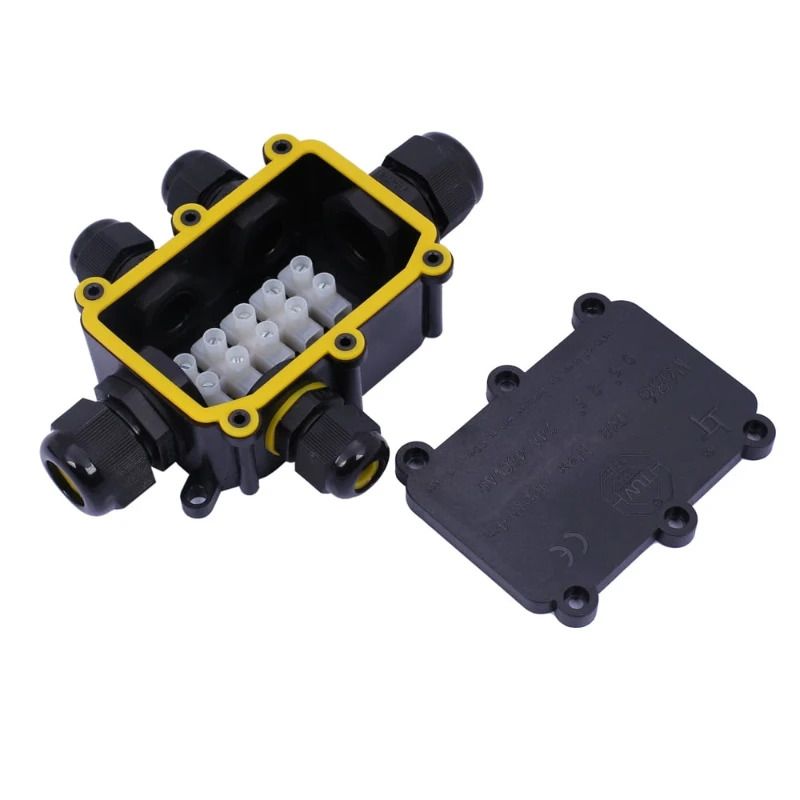 ELP ip68 lasdoos 5-voudig 4-8mm