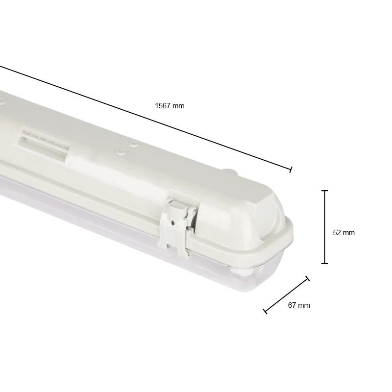 ELP LED TL Armatuur 150CM 1X T8 IP65