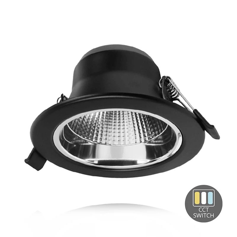 ELP LED Downlighter Ø90/108mm | 9W 3000K/5000K 990Lm | 830/850 IP22 | Dimbaar