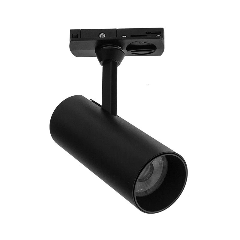 ELP 1-fase LED Railspot Zwart | 10W 2700K 750Lm | 827 IP22 | Dimbaar