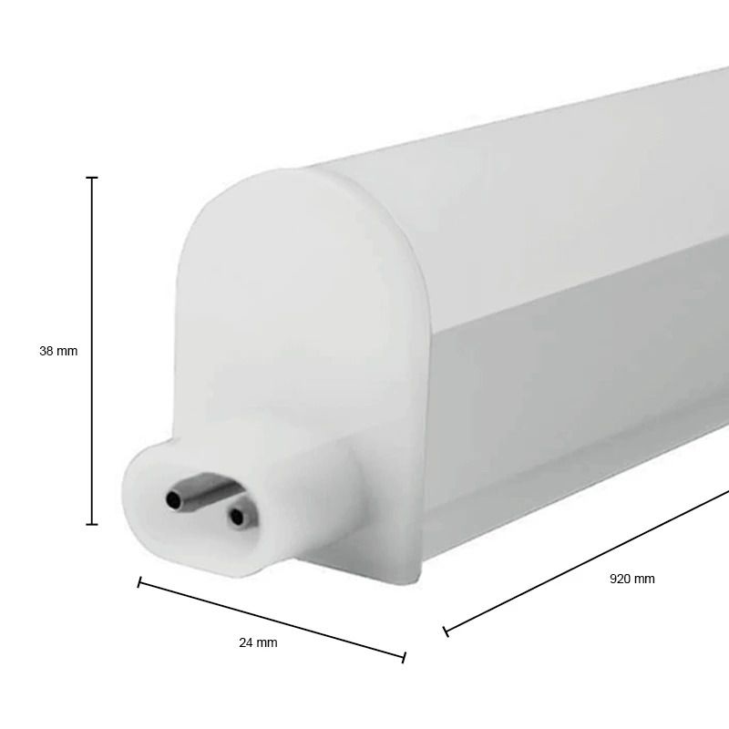 ELP LED T5 Balk | Koppelbaar 90cm | 12W 6500K 1080Lm | 865 IP22
