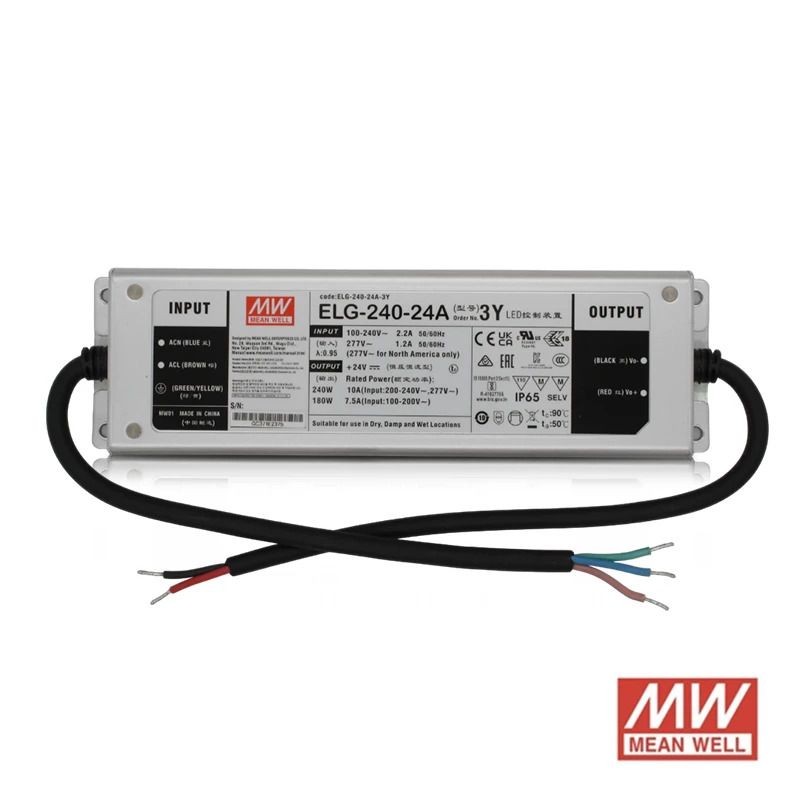 ELP LED Driver | 24v meanwell driver ip65 240w