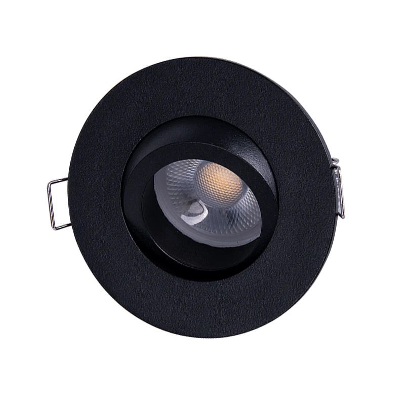 ELP gu10 | armatuur | zwart | ip65 Ø85mm IP65