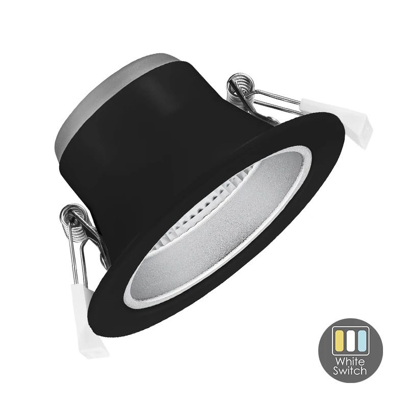 ELP LED Downlighter Ø90/108mm | 9W 3000K/5000K 990Lm | 830/850 IP22 | Dimbaar