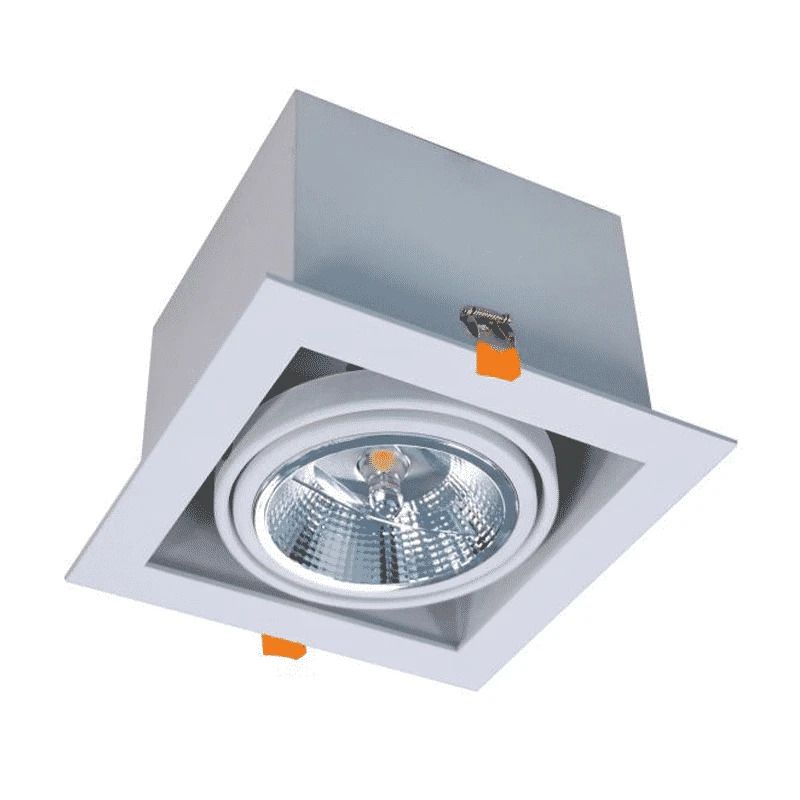 ELP ar111 enkel armatuur pasithee wit IP22